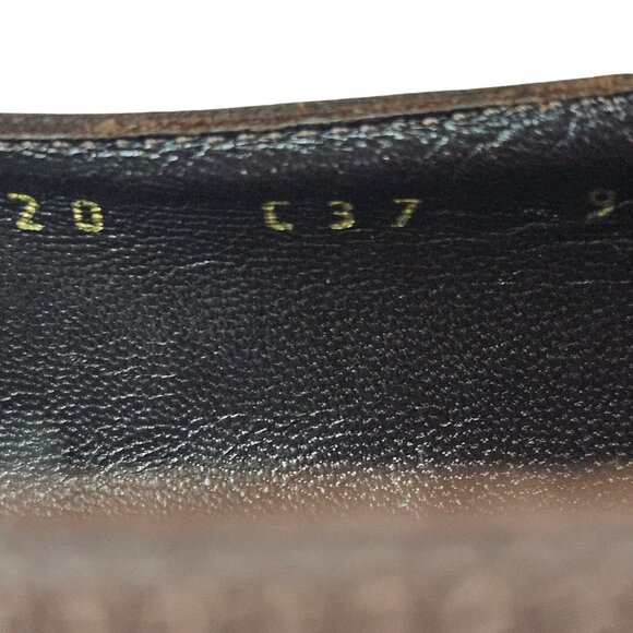 Salvatore Ferragamo Shoes Size 9.5B Womens Brown Suede Slip On Loafers Comfort - Picture 11 of 11